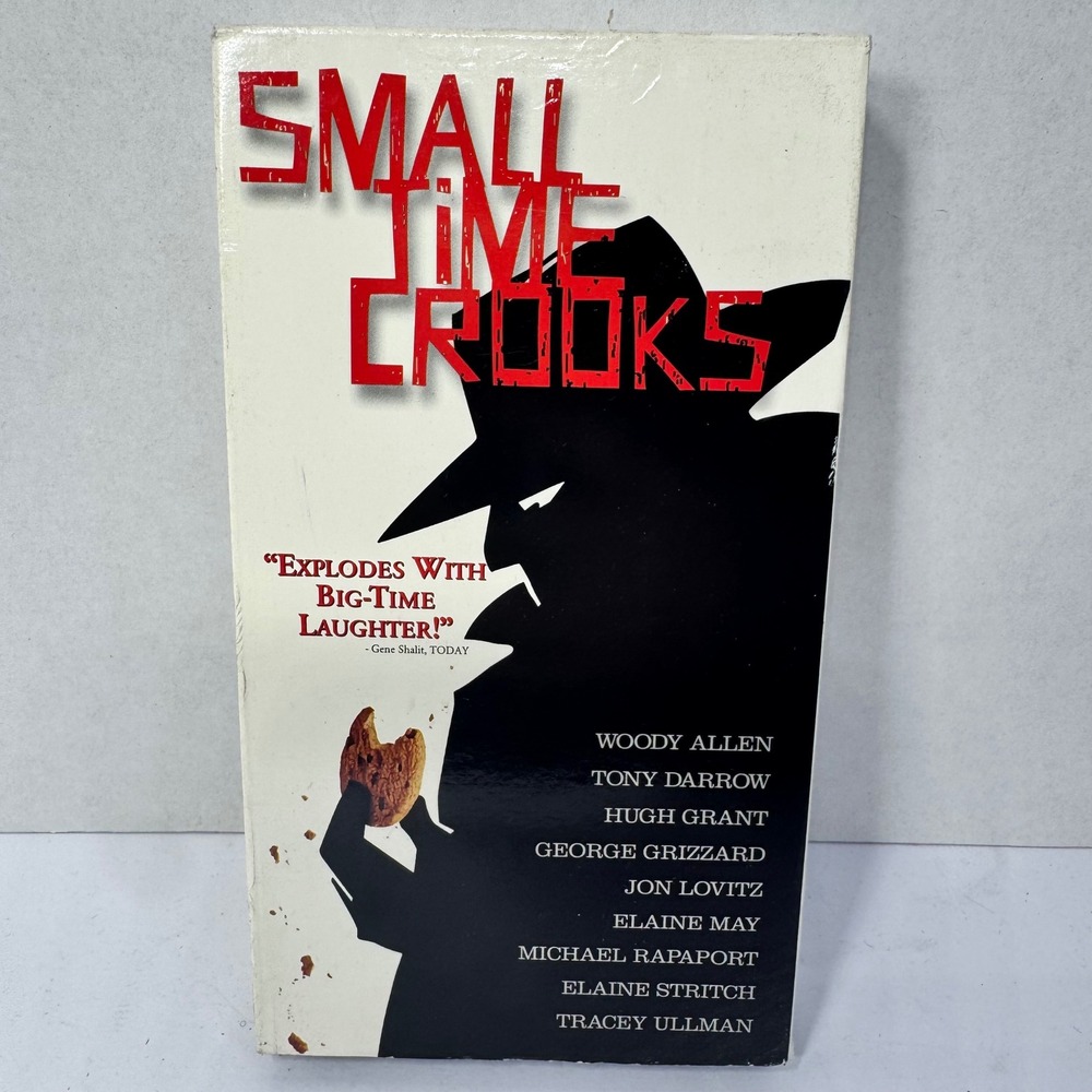 Small‎ Time Crooks VHS 2000 Woody Allen Hugh Grant Comedy Movie DreamWorks PG